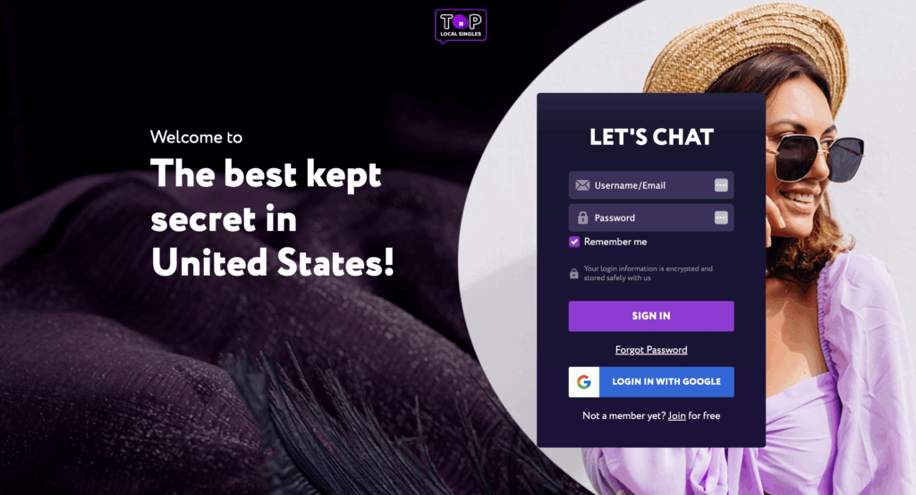 TopLocalSingles dating site